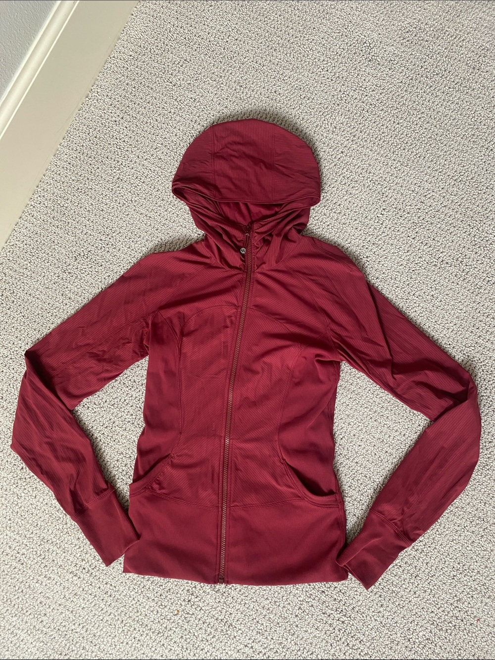 Lululemon Women’s Maroon Hooded Jacket
